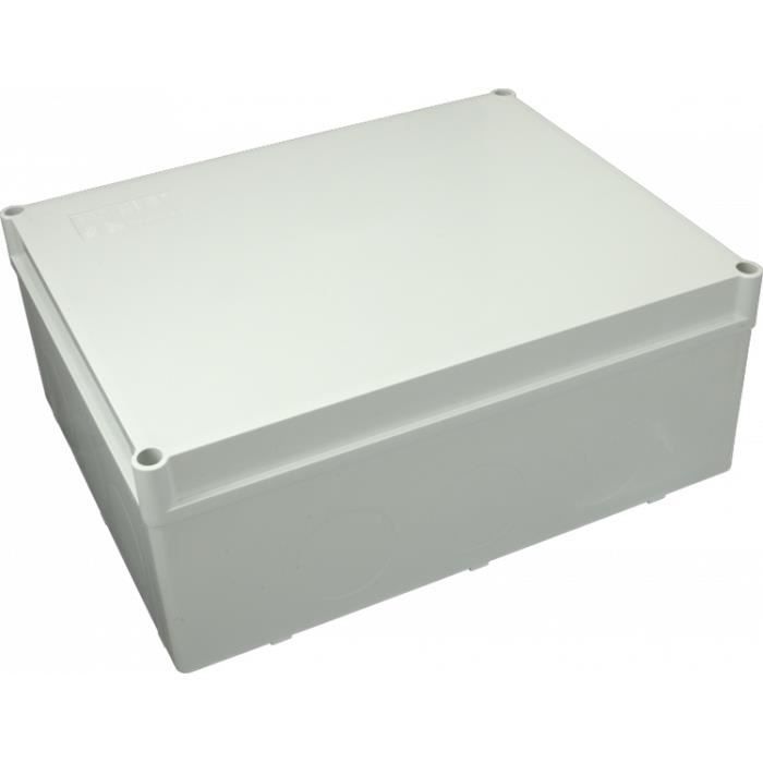 Boîte de dérivation étanche - Pawbol - S-BOX 616 - 300x220x120 mm - IP55 - Gris