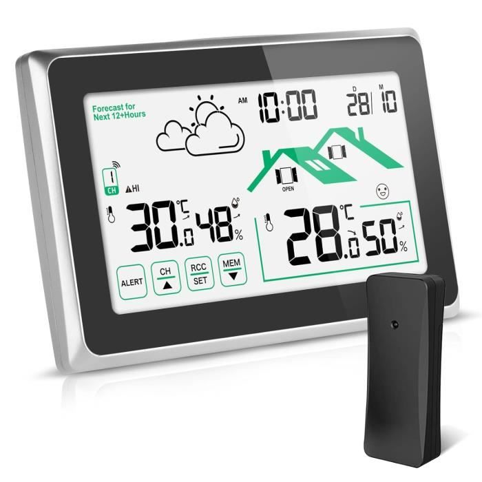 ORIA – Thermomètre et Hygromètre sans Fil Bluetooth, Capteur de Température et d'Humidité pour Maison Intelligente thermomètre d  15