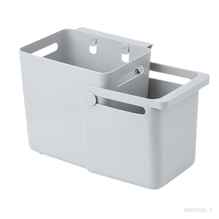 Petit bac à compost pour la cuisine, poubelle, poubelle suspendue pour