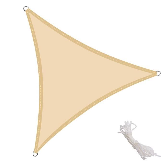 Voile Ombrage Triangle Rectangle 3x4x5 Voile D Ombrage Kingshade Toile Solaire Triangulaire 3 X 3 X 3 M