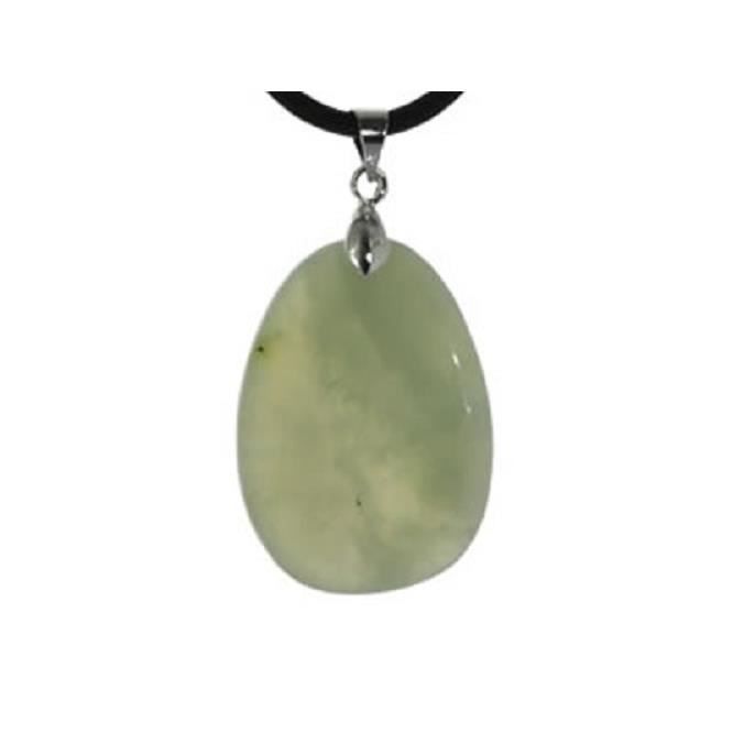 Vert Jade Ronde 20 mm Collier 18" nature de gros perles discount