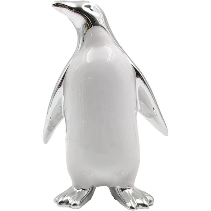 LONGWIN Figurine Pingouin En Cristal K9 - Sculpture Décorative De Bureau 70mm