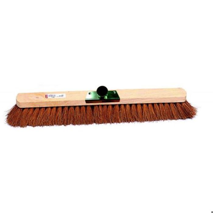 Balai coco industrie 60cm douille métal - BROSSERIE THOMAS - 291