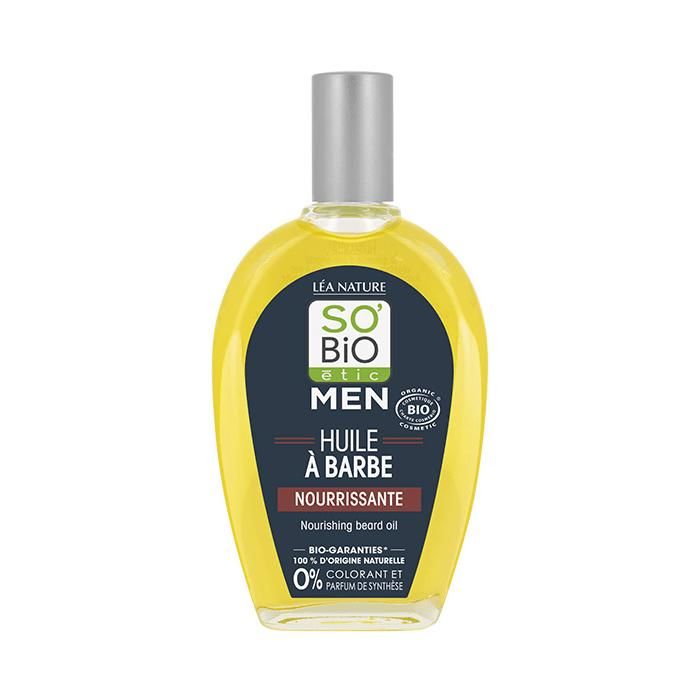 So' Bio &Eacute;tic Men Huile &agrave; Barbe Nourrissante Bio 50ml