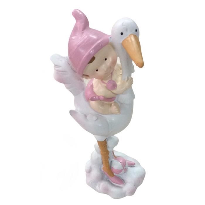 Figurine Bapteme Grand Sujet Bebe Fille Sur Cigogne Rose Cdiscount Maison Figurine Bapteme Grand Sujet Bebe Fille Sur Cigogne Rose Cdiscount Maison