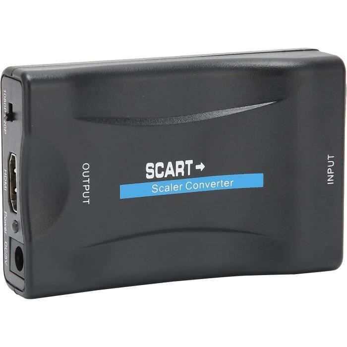 Convertisseur Péritel vers HDMI - Adaptateur 1080p - Audio et Vidéo ...