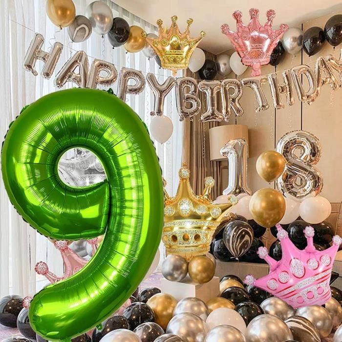 Gamepad Ballon, 4 Ballons En Aluminium Contrôleur, Ballon Manette De