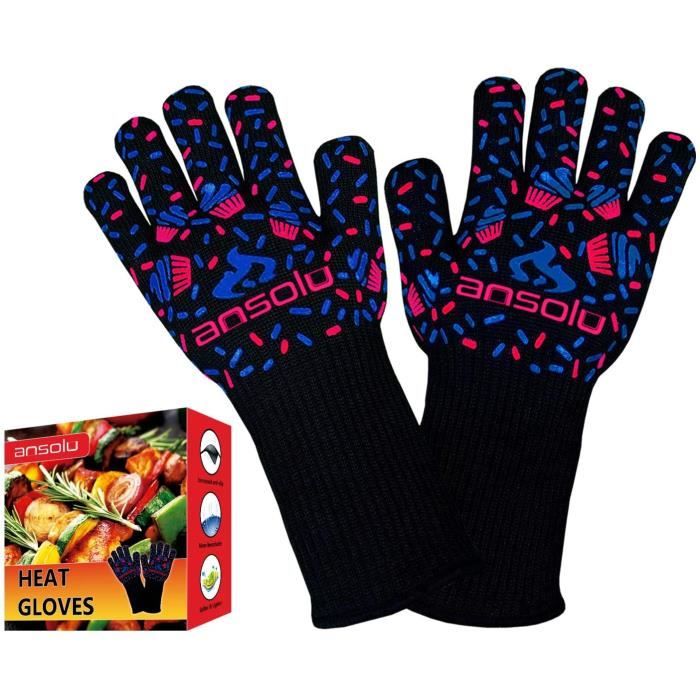 Gants pour feu de cheminée