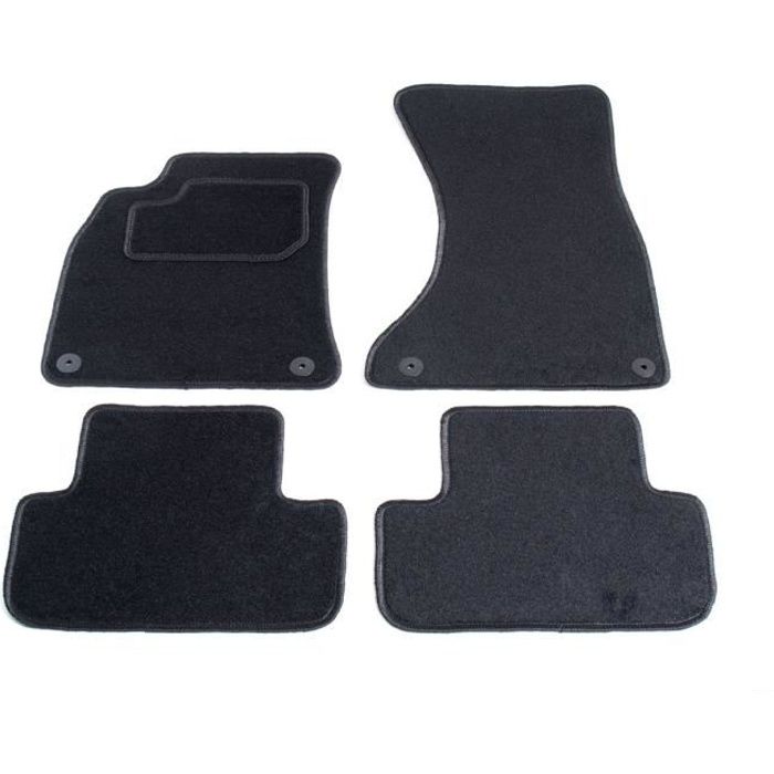 Tapis Audi A4 8K B8 2008-2015 - set de 4 (2 avant et 2 arrière)