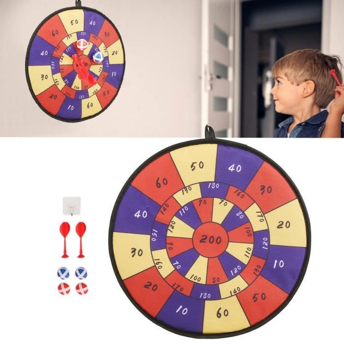 Dioche Jeu De Flechettes Jeu De Planche De Flechettes Enfants Jouet De Jeu Exterieur Interieur De Fete D Anniversaire 11 Cdiscount Jeux Jouets