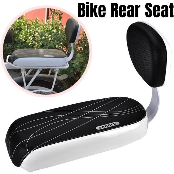 Siège Selle arrière de vélo de sécurité pour enfant doux Coussin Accoudoir  Repose-pieds - Cdiscount Sport