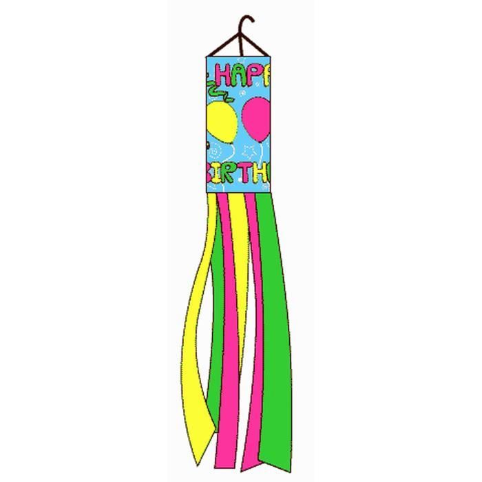 Manche A Air Joyeux Anniversaire Avec Ballon 150 Cm Happy Birthday Haute Qualite Cdiscount Maison