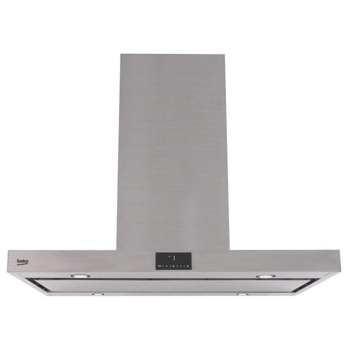 Beko HCI91845BXH Hotte îlot Acier inoxydable - vue 2