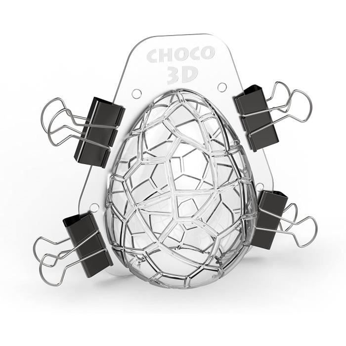 Œuf En Plastique Transparent 9x13cm - Loisir Créatif, Décoration à Customiser