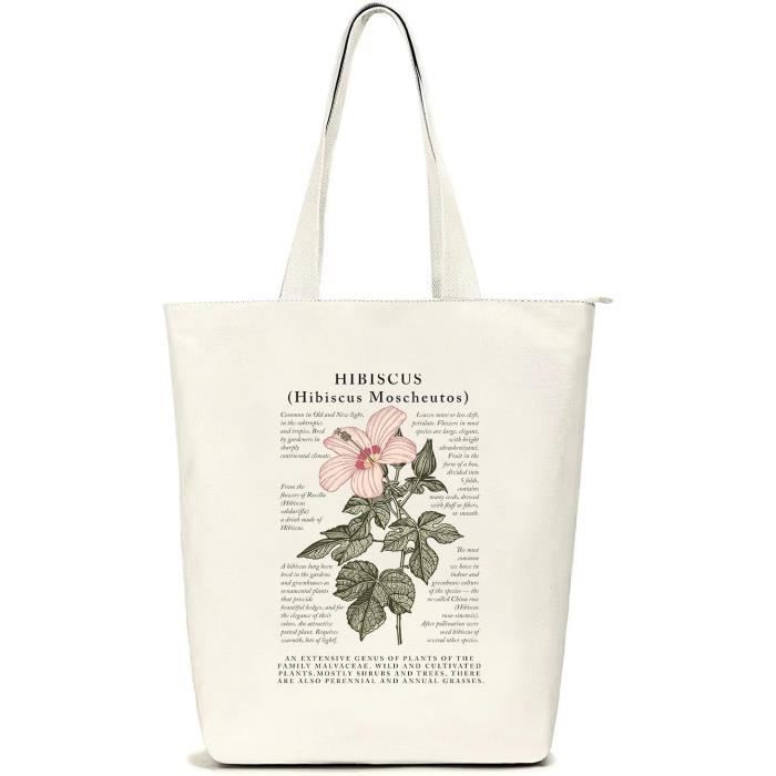 Tote Bag Wax Imprimé Multicolore - Coton/polyester - Femme - Grand