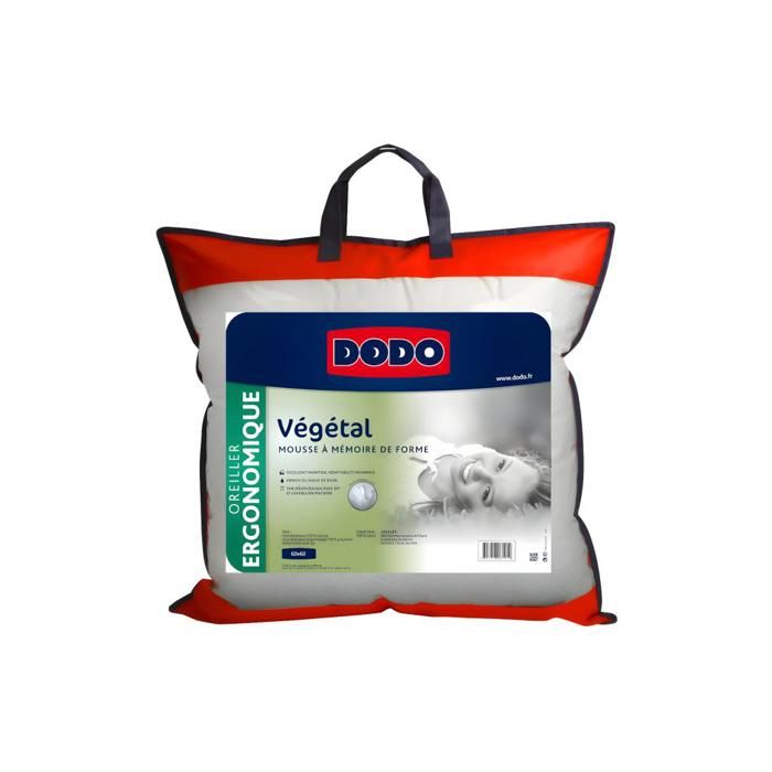 Oreiller dodo vegetal 60x60 Clearance