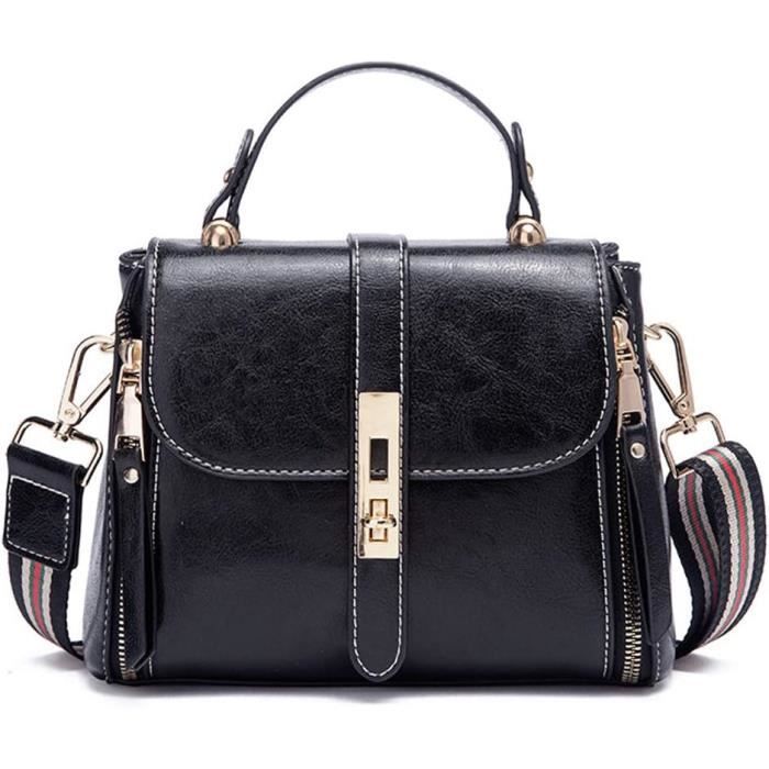 Sac à Main Bandoulière En Cuir PU Léger, Marron, Multi-Poches, Pour Femme, Neuf Avec Étiquettes