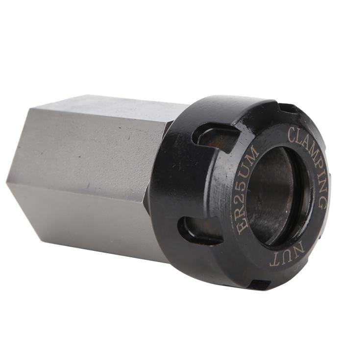 Bloc De Pince ER25 Pour Tour Ou Machine De Gravure - En Acier Trempé - Modèle Carré Ou Hexagonal - Pour Usinage CNC