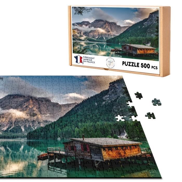 un petit village - puzzle en ligne
