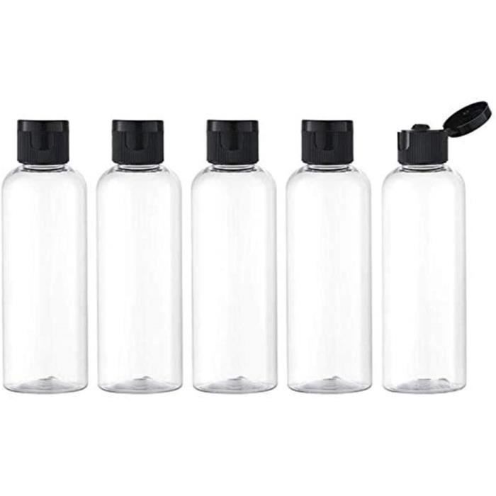 Bouteilles de Voyage Transparent 100 ML Flacon Vide Voyage Bouteille