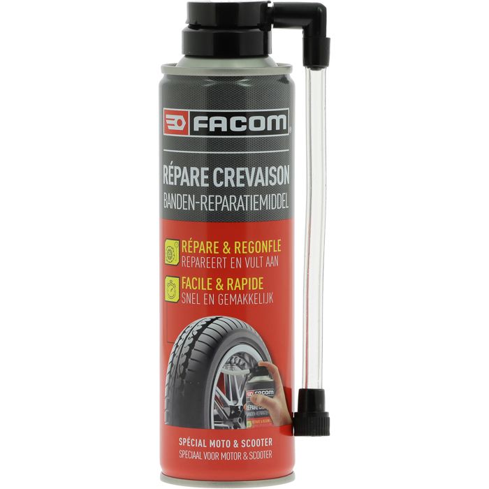 Répare Crevaison FACOM – Aérosol 600 ml Avec ou Sans Chambre à Air - vue 3
