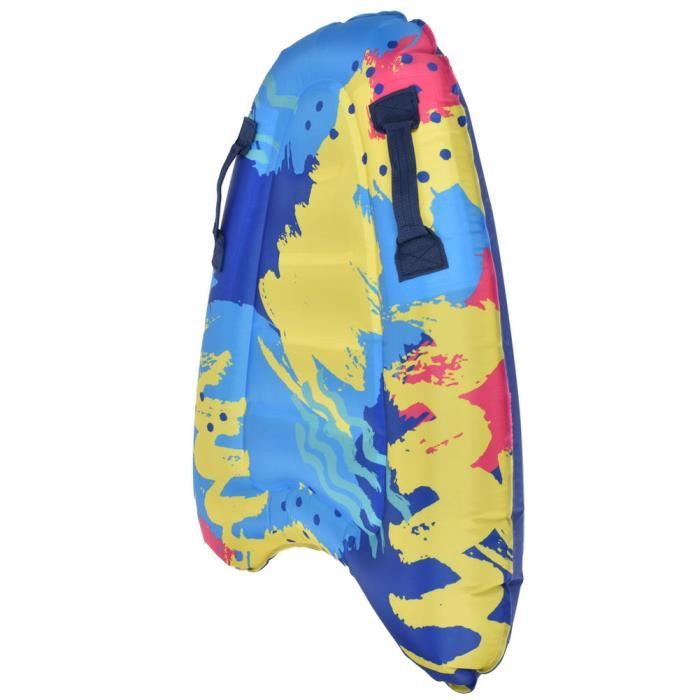 Planche De Surf Gonflable Pour Piscine Ou Plage - 117x75,5 Cm - PVC Épais, Poignée De Sécurité - Pour Enfants