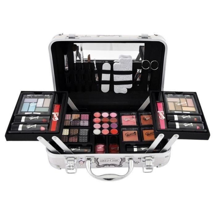 Coffret Cadeau Coffret Maquillage Mallette De Maquillage Format Valise Collection Tres Chic 48pcs Achat Vente Palette De Maquillage Gloss Mallette De Maquillage Cdiscount