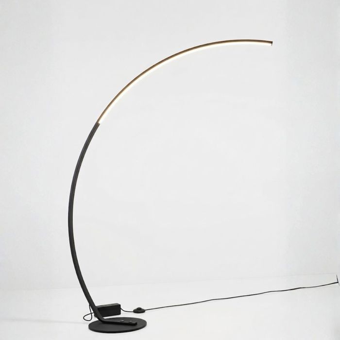 Lampadaire LED - INOLEDS - Arc Noir - 1 7M - Dimmable