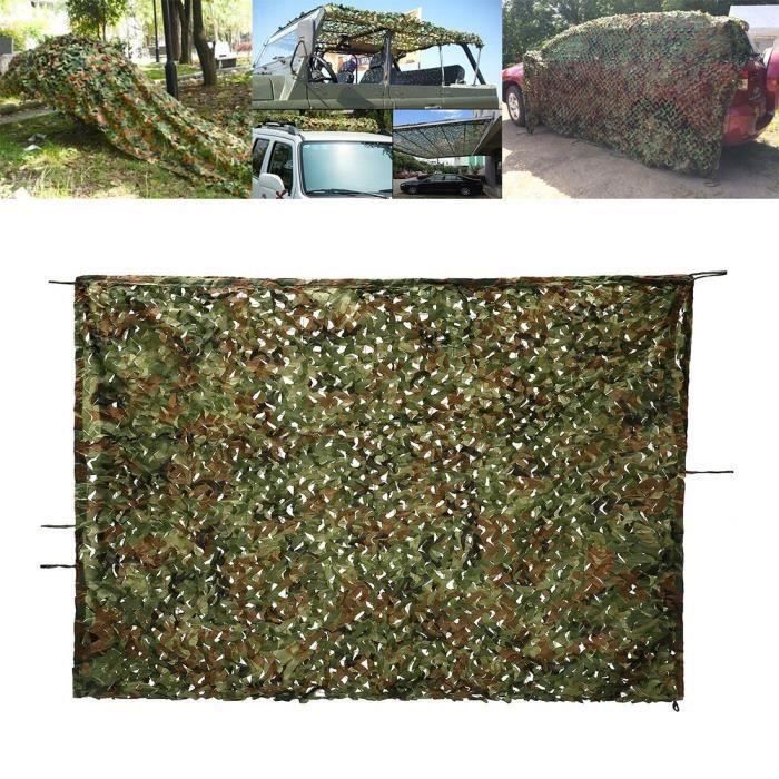 Filet De Camouflage Armée Vert – Camping, Chasse, Militaire, Feuilles Et Bois, Neuf