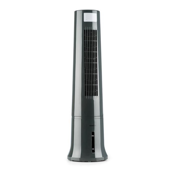 Rafraîchisseur d'air - Klarstein - silencieux - Ventilateur humidificateur d'air - 2,5L - climatiseur mobile sans evacuation - Noir