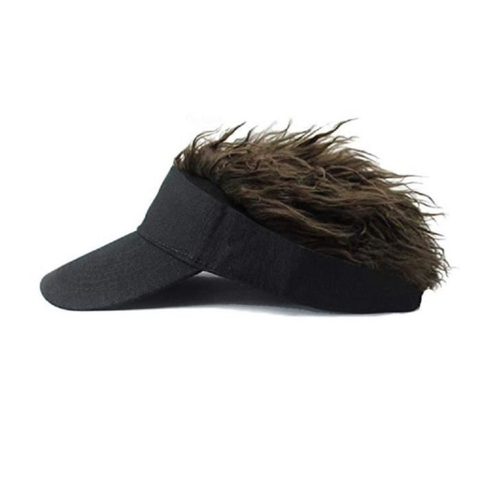 Casquette avec perruque clearance