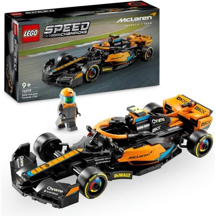 Lego Speed Champions La Voiture De Course De Formule 1 Mclaren 2023 76919 Lego - vue 5