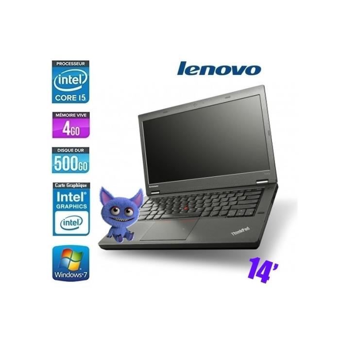 LENOVO THINKPAD T440 CORE I5 4 14 - vue 2