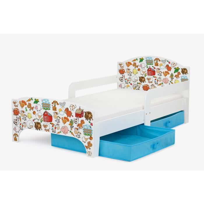 Moderne Lit dEnfant 160000F.NSZ en bois avec un matelas Notre Ferme Moderne Lit dEnfant 160000F.NSZ en bois avec un matelas Notre Ferme