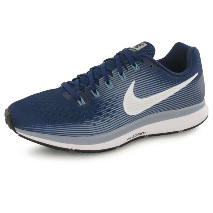 Nike Air Zoom Pegasus 34 bleu, chaussures de running femme ...