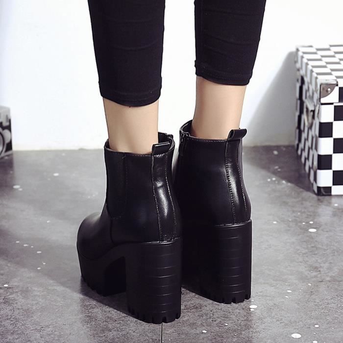bottes plateforme femme