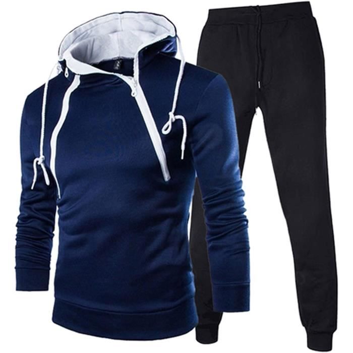 ENSEMBLE DE VETEMENTS Tenue Sport Homme Décontracté Hooded