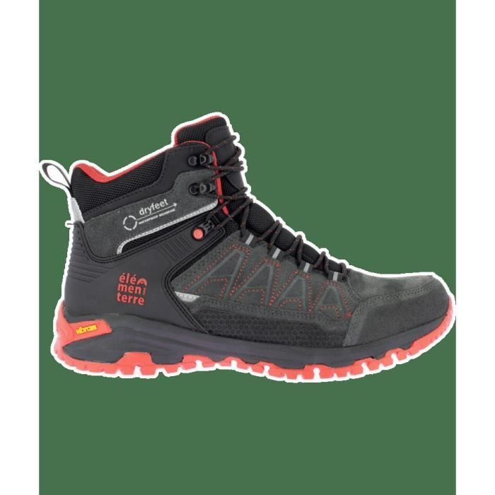 Chaussures de marche de marche Elémenterre Woss anthracite 37
