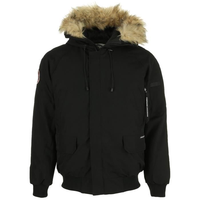 Parka Compagnie Canadienne Original Noir Noir Cdiscount Pr t