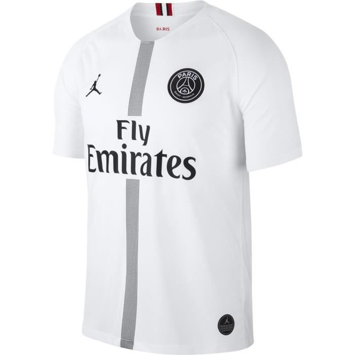 Maillot Nike Maillot Psg X Jordan Third 2018 19 Blanc Homme Prix Pas Cher Cdiscount