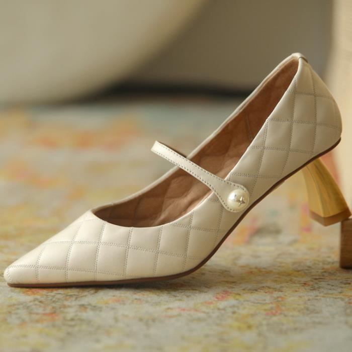 escarpin talon aiguille 6 cm
