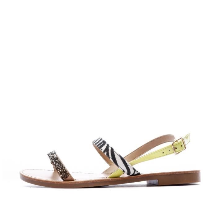 colony Serena Holiday Sandales jaune/zèbre femme ONLY Onlmelly Jaune - Cdiscount Chaussures