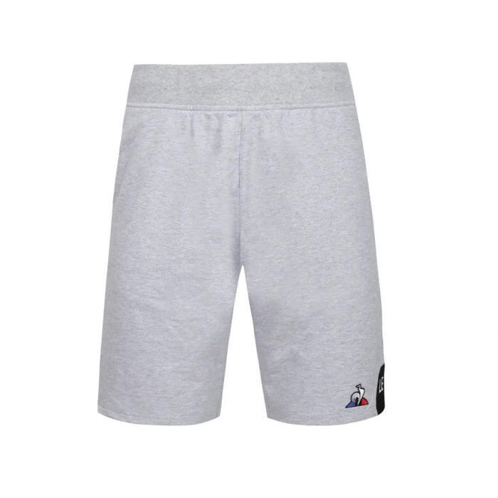 Pantalon de sport homme Le coq sportif ESSENTIELS - Gris - Ceinture élastiquée et poches coutures côtés