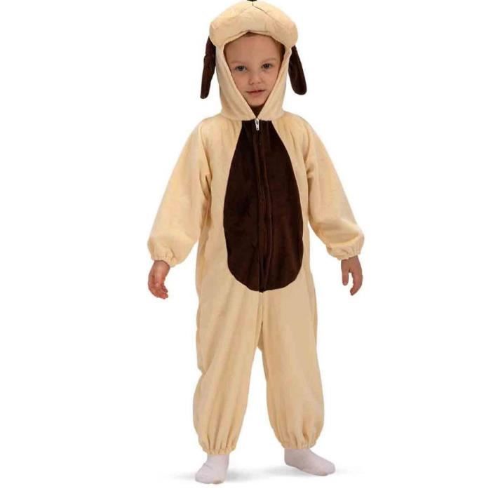 déguisement pour chien en peluche marron - carnival toys - junior - costume d'habillage
