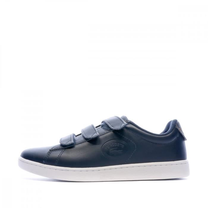 basket lacoste bleu marine femme