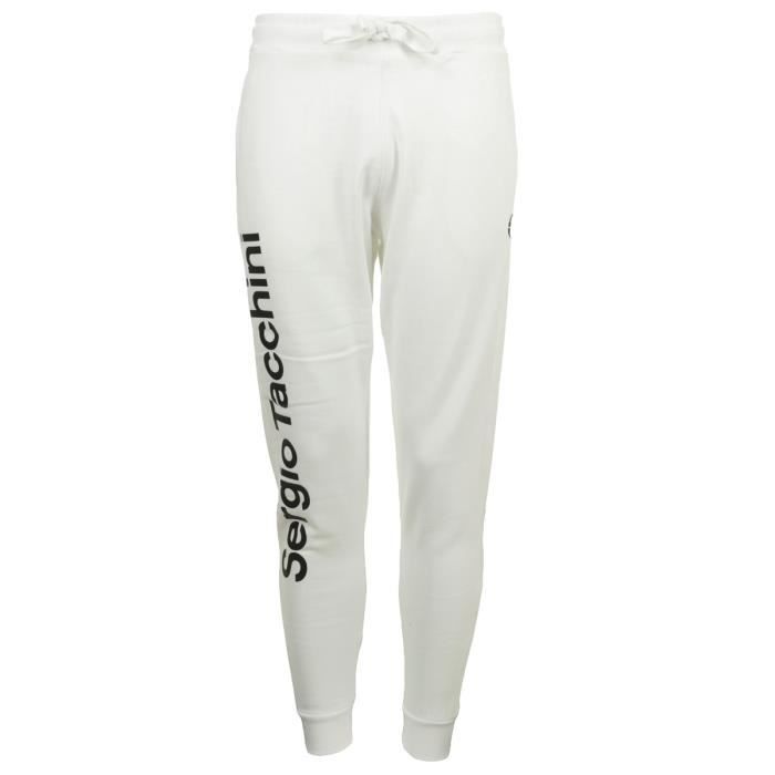 Pantalon de survêtement Sergio Tacchini Nizard - Blanc - Homme - Multisport - Coupe étroite