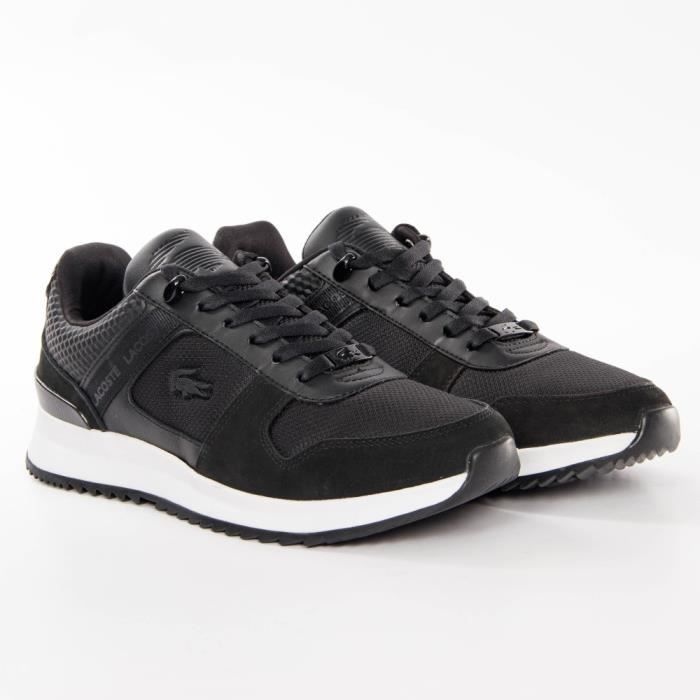 Basket Lacoste JOGGEUR 2.0 Noir Homme Noir Cdiscount Chaussures