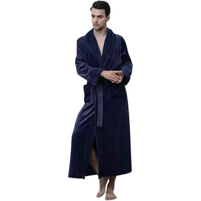 Peignoir Femme Velours Robe De Chambre Polaire Femme Chaud Pais