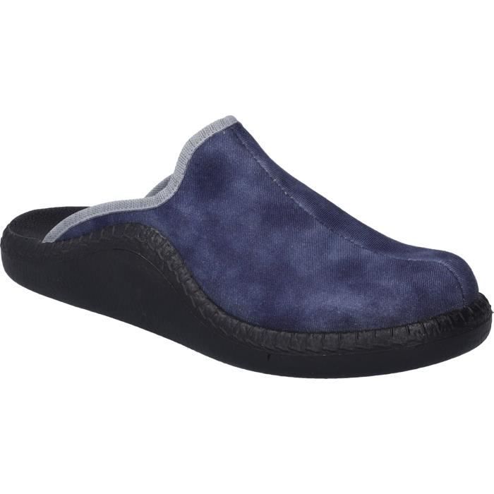 Chaussures Basses Meisi Femme - Pantoufles Confort Marron, Taille EU 38 (UK 5), Cuir