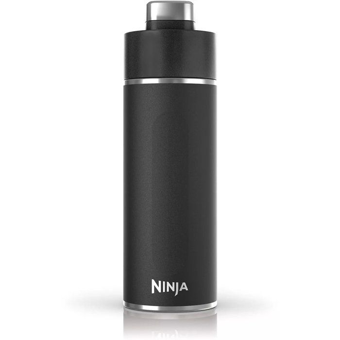 Gourde isotherme Thirsti - NINJA - Noir - 530 ml - Acier inoxydable